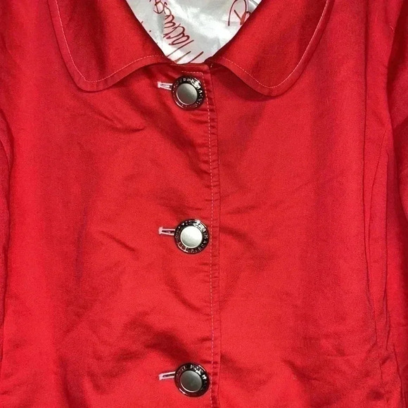 BOB MACKIE jacket Size XL RED - Picture 3 of 5